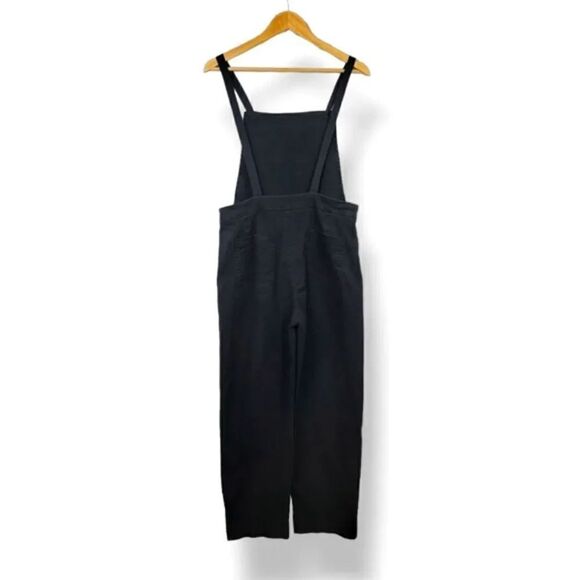 NEW Loup Knot Stretch Washed Black Twill Overalls in Black Size Medium - Picture 8 of 11